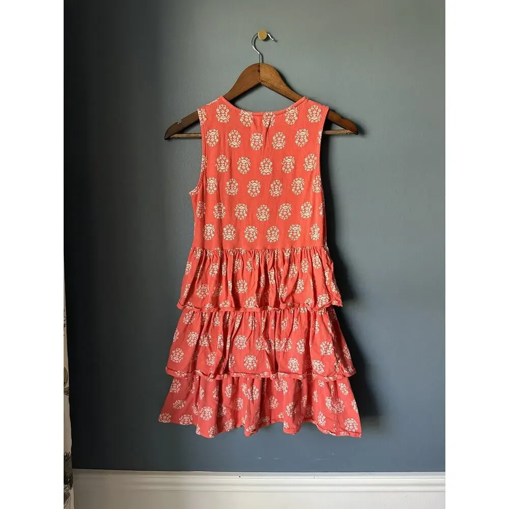 Johnnie b‎ (mini Boden) Coral Tank Dress